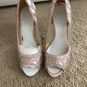 Shoes, Heels, Bridal, Bling